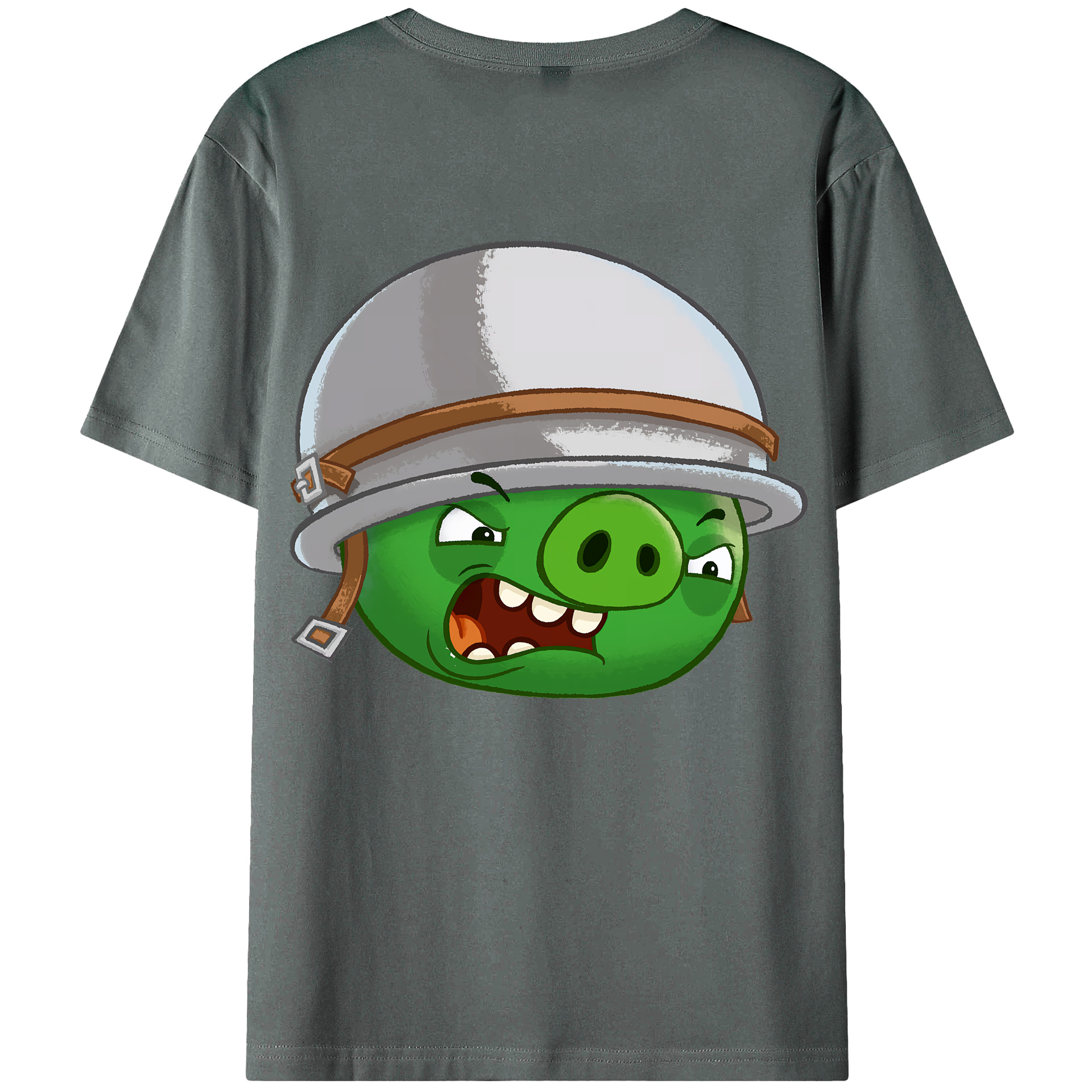 （画像用） Angry Birds アングリーバード 綿100％半袖Tシャツ（背面プリント）